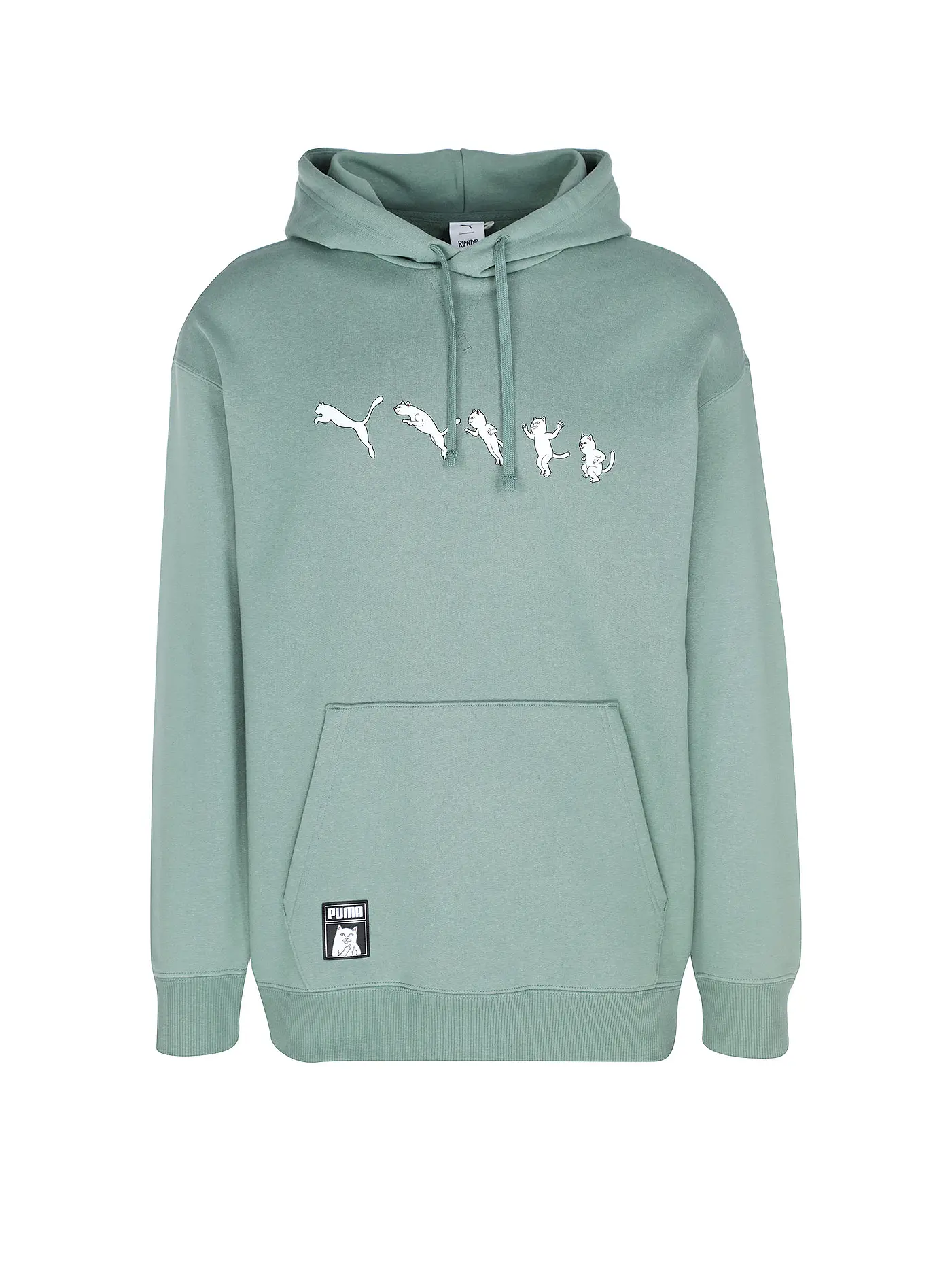 PUMA | Kapuzensweater - Hoodie PUMA X RIPNDIP | hellgrün